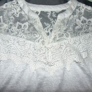 Faded Glory White Top